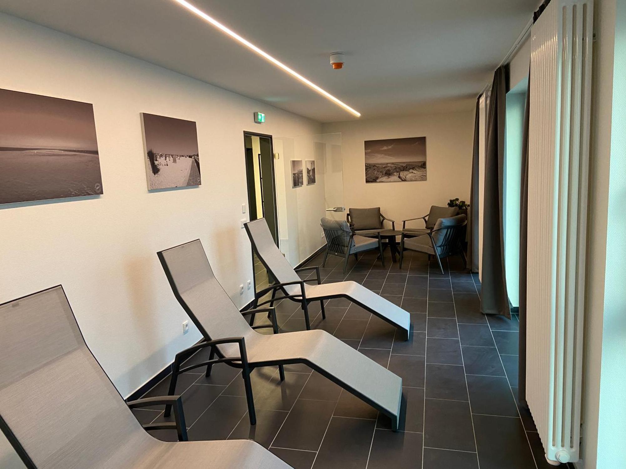 Hotelapartment Ueberwasser Mit Sauna Und Fitness Cuxhaven Bagian luar foto