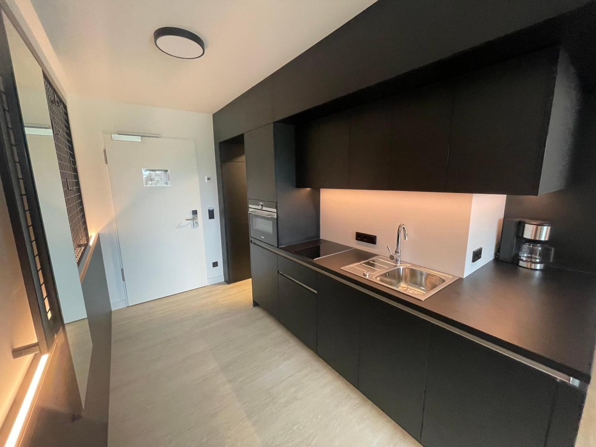 Hotelapartment Ueberwasser Mit Sauna Und Fitness Cuxhaven Bagian luar foto
