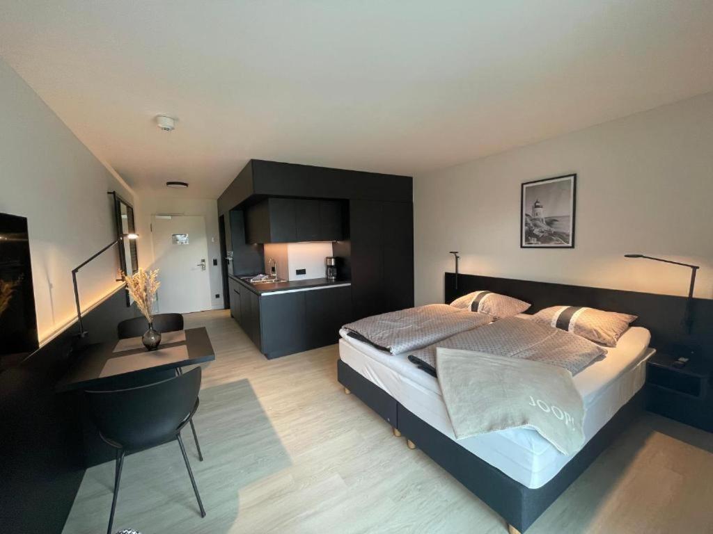 Hotelapartment Ueberwasser Mit Sauna Und Fitness Cuxhaven Bagian luar foto