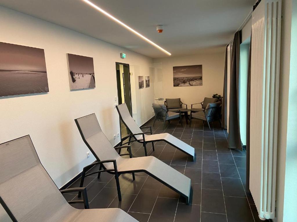 Hotelapartment Ueberwasser Mit Sauna Und Fitness Cuxhaven Bagian luar foto